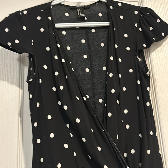 Polka dot wrap dress - Picture 3 of 3